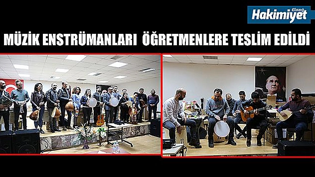 Tunceli'de okullara müzik atölyesi