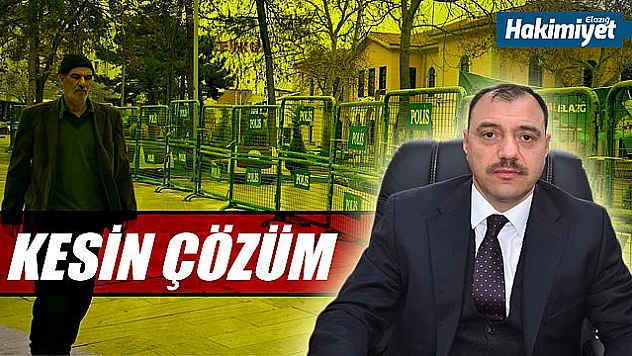 VALİ KALDIRIM'DAN KESİN ÇÖZÜM