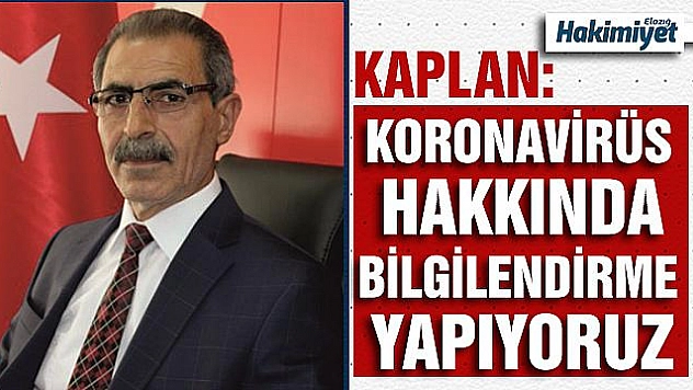 ZEKİ KAPLAN'DAN EVDE KAL UYARISI