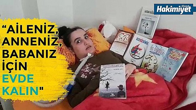 11 yıldır yatağa bağımlı yaşayan Nurçin Arlı'dan 'Evde kal' çağrısı