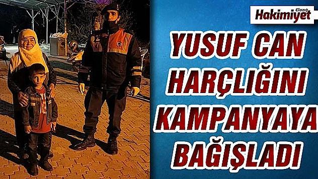 5 yaşındaki Yusuf 'Ben devletime bağış yapacağım' dedi