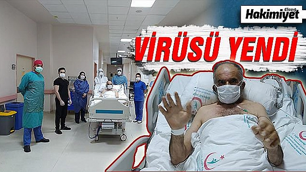 62 ya­şın­da ko­ro­na vi­rü­sü yendi