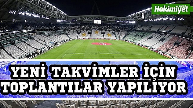 Avrupa'da futbola dönüş planı
