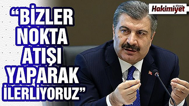 Bakan Koca: 'Türkiye ölüm artış hızındaki yavaşlamayı en erken yakalayan ülke'