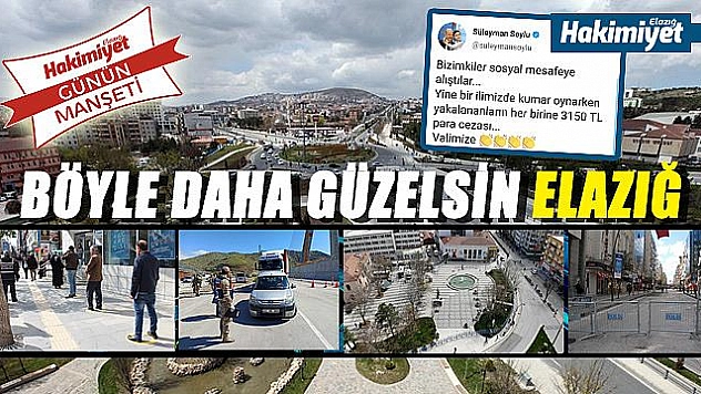 BÖYLE DAHA GÜZELSİN ELAZIĞ