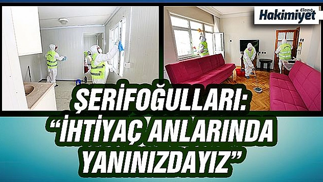 ELAZIĞ BELEDİYESİ YAŞLI VE KİMSESİZ VATANDAŞLAR İÇİN SAHADA