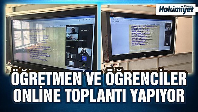  ELAZIĞ LİSESİNDEN ÖRNEK PROJE