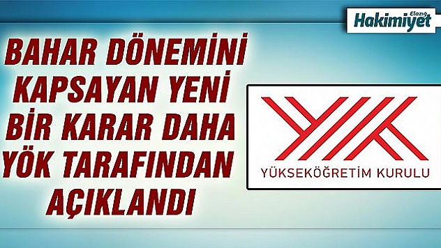YÖK'ten uygulamalı eğitim gören öğrencilere staj kolaylığı