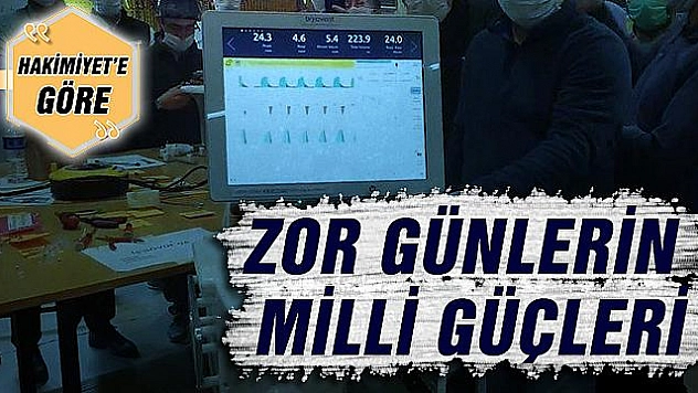 ZOR GÜNLERİN MİLLİ GÜÇLERİ