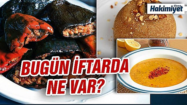 1 Mayıs İftar Menüsü