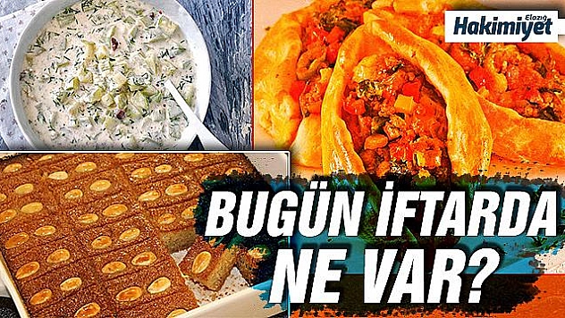 12 Mayıs İftar Menüsü