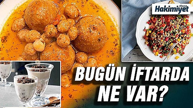 16 Mayıs İftar Menüsü