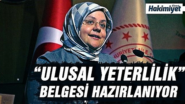 'Aile Danışmanlığı mesleğine yönelik olarak ulusal yeterlilik belgesini hazırlıyoruz'