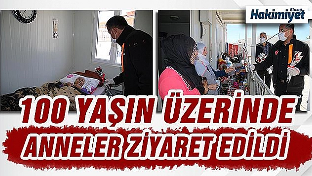Elazığ'da Anneler Ziyaret Edildi