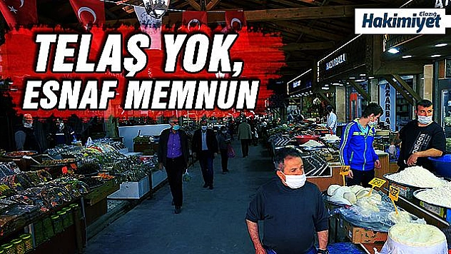 Elazığ'ın 92 yıllık Kapalı Çarşı'sında en sakin bayram alışverişi