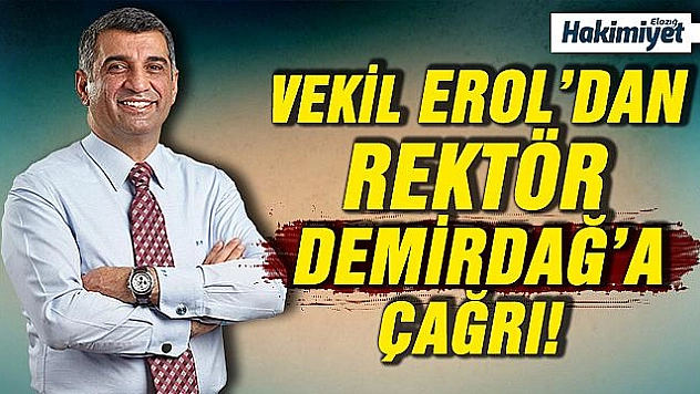 Erol: 'Online Sınav Tekrar Yapılmalı'