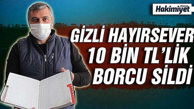 Gizli hayırsever bakkala girdi, 10 bin TL'lik borcu kapattı 