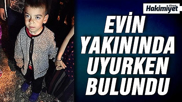 Jandarma kayıp 4 yaşındaki Berat'ı uyurken buldu