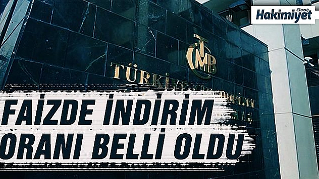 Merkez Bankası faiz kararını açıkladı