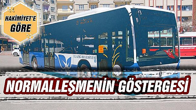 NORMALLEŞMENİN GÖSTERGESİ