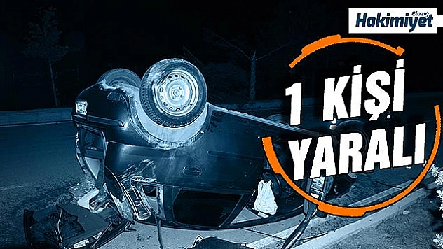 Otomobil ağaçlara çarparak takla attı