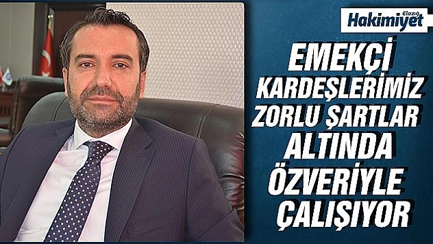  ŞERİFOĞULLARI'NDAN 1 MAYIS EMEK VE DAYANIŞMA GÜNÜ MESAJI