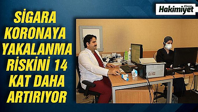 Sigara koronaya yakalanma riskini 14 kat daha arttırıyor