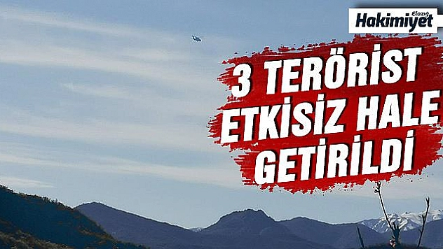 Tunceli'de etkisiz hale getirilen teröristlerden 1 M-16 ile 2 kalaşnikof ele geçirildi