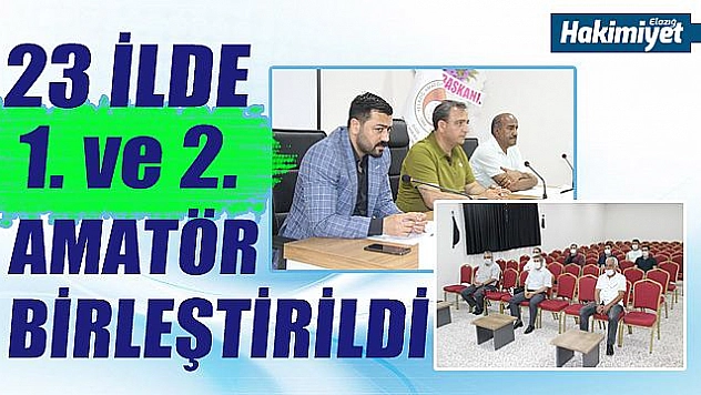 9 takım 1. Amatör'e yükseltildi