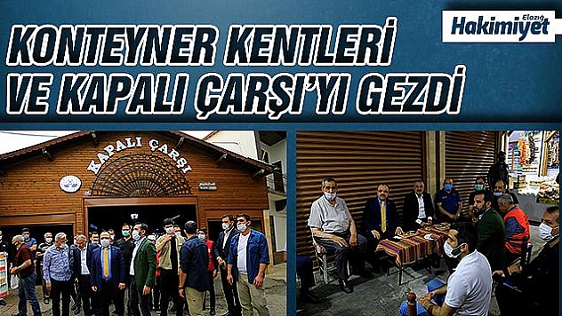 Elazığ'ın yeni valisi, gelir gelmez sahaya indi