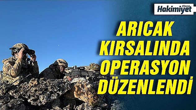 Elazığ kırsalında 2 terörist etkisiz hale getirildi