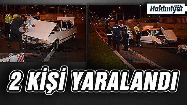 Malatya'da alt geçitte kaza meydana geldi