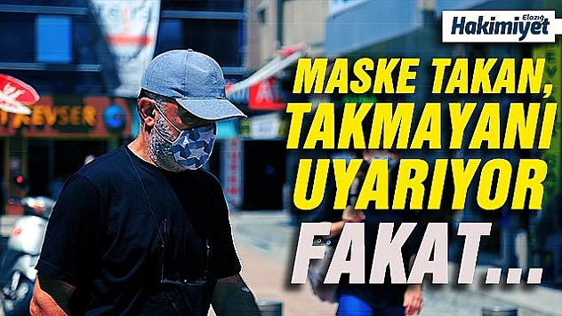 Maske Zorunluluğuna Rağmen Bazı Vatandaşlar Tedbiri Elden Bırakıyor