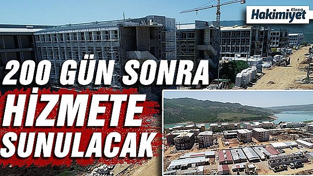 Munzur Üniversitesi kampüsünde sona yaklaşıldı 
