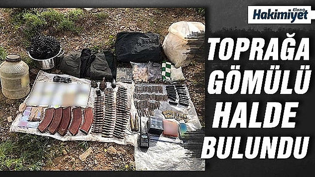 Terör örgütüne ait mühimmat ele geçirildi