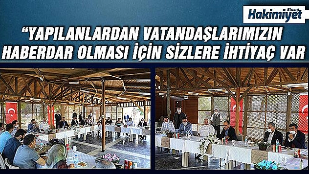 VALİ ERKAYA YIRIK, BASINLA BULUŞTU