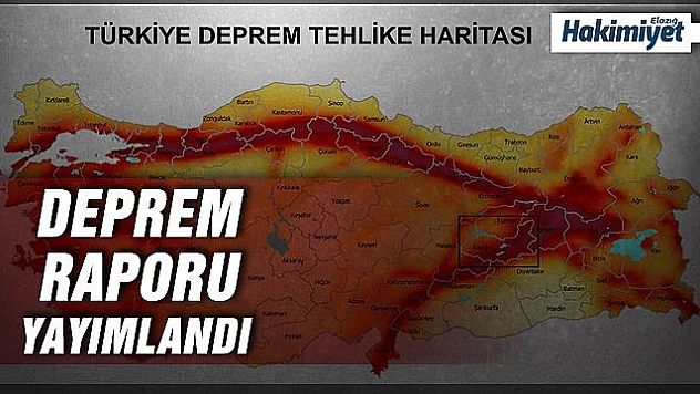 24 OCAK 2020 SİVRİCE/ELAZIĞ DEPREMİ İNCELEME VE DEĞERLENDİRME RAPORU YAYIMLANDI