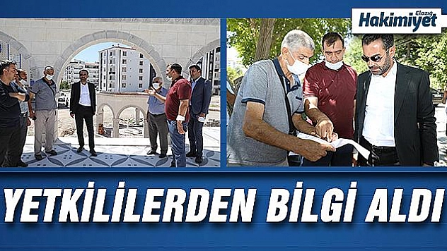 BAŞKAN ŞERİFOĞULLARI ÇALIŞMALARI İNCELEDİ