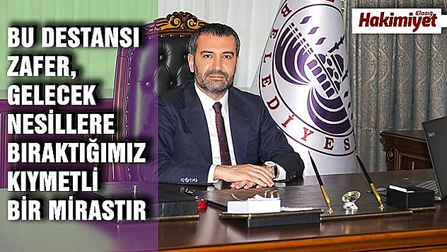 BAŞKAN ŞERİFOĞULLARI'NDAN 15 TEMMUZ MESAJI