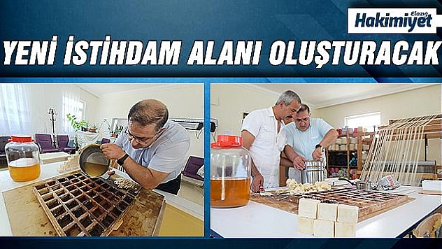 Kayısı çekirdeği üretime kazandırıldı, sabun ve kolonya oldu