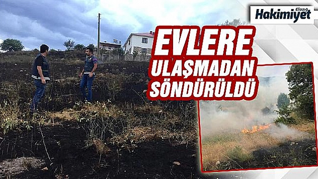 Orman yangını söndürüldü