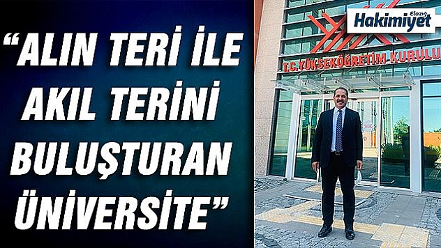 PROF. DR. BİLAL ÇOBAN REKTÖRLÜK İÇİN BAŞVURU DA BULUNDU