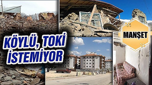 KÖYLÜ ORTADA KALDI