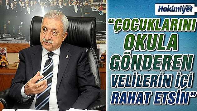 Palandöken: 'Devlet okulları bu yıl kantinlerden kira almasın'