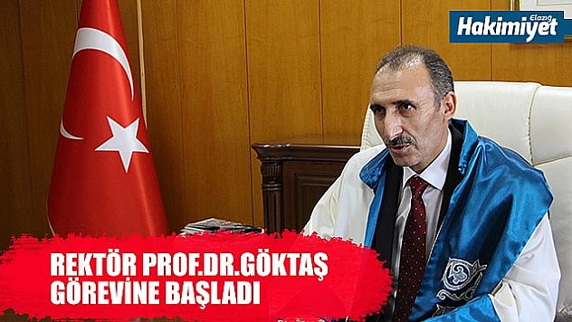 PROF. DR. FAHRETTİN GÖKTAŞ:' BİZLERE MORAL VE MOTİVASYON VERİNİZ, DUALARINIZI EKSİK ETMEYİNİZ'