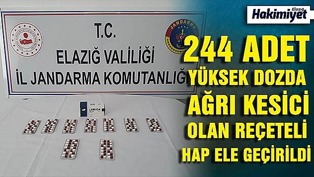Reçeteli ilacı satan şüpheli yakalandı