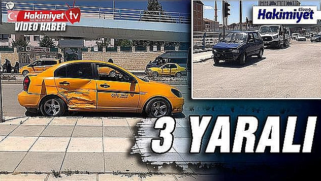 Trafik kazası meydana geldi