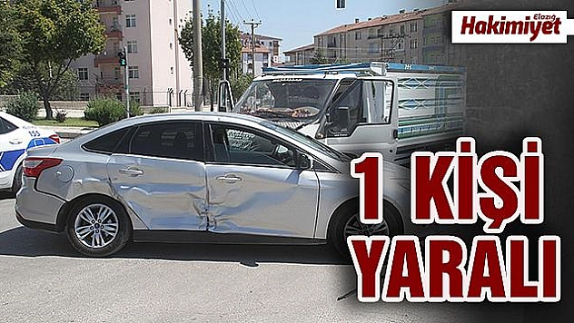 Trafik kazası meydana geldi