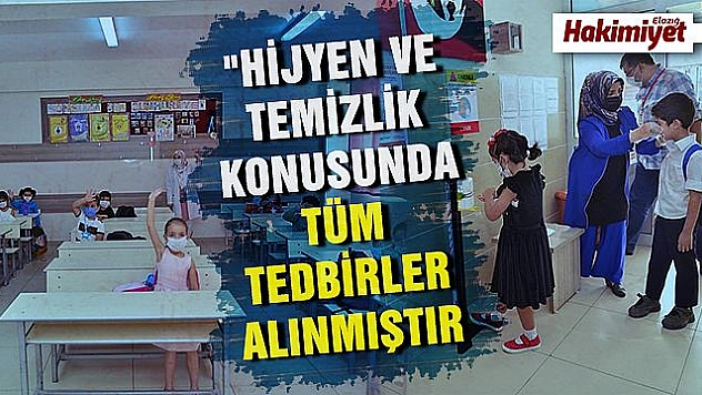 272 okulda 13 bin 765 öğrenci yüz yüze eğitime başladı