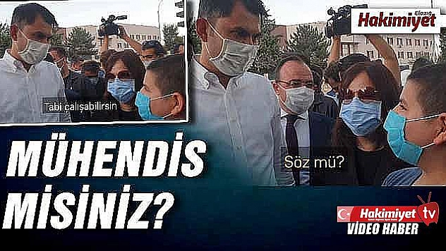 Bakan Kurum ve Emre'nin diyaloğu gülümsetti 